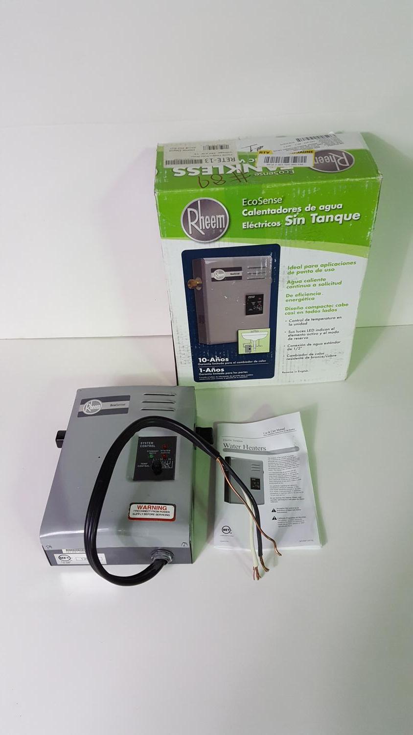Auction Ohio | Rheem Tankless Water Heater.