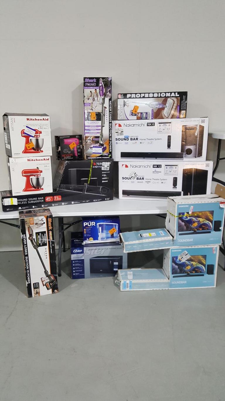 Auction Ohio Lot Returned ItemsSOLD AS IS