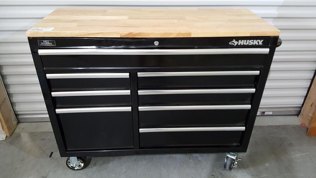 Auction Ohio Husky 46 Workbench Dents