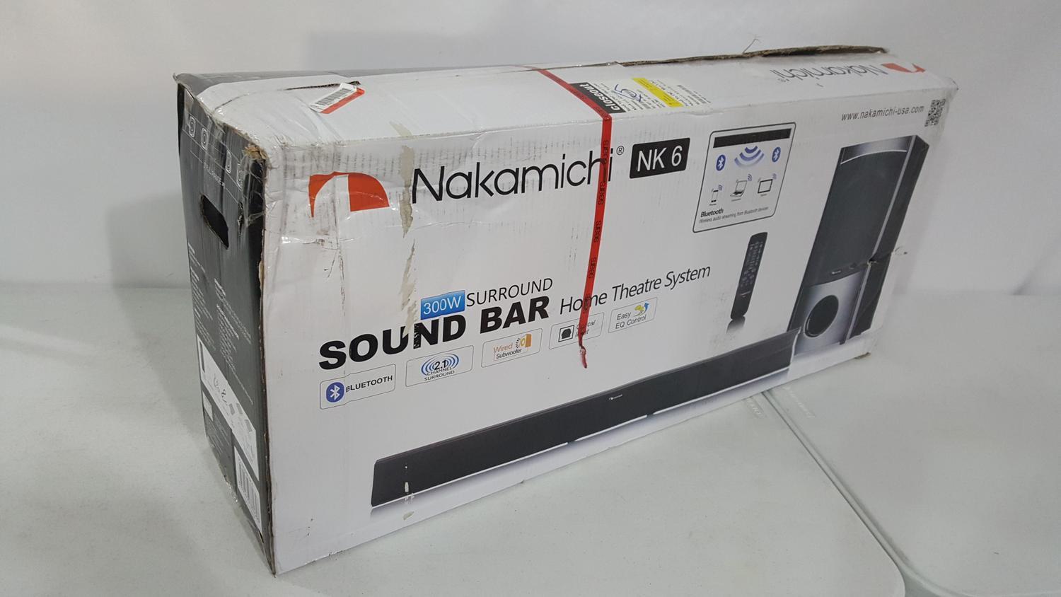 Nakamichi sound hot sale bar nk6