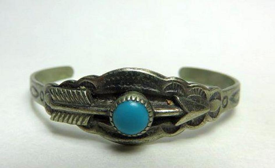 Auction Ohio Child's Cuff Bracelet