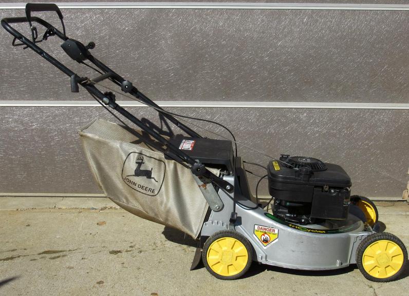 Old john discount deere push mower