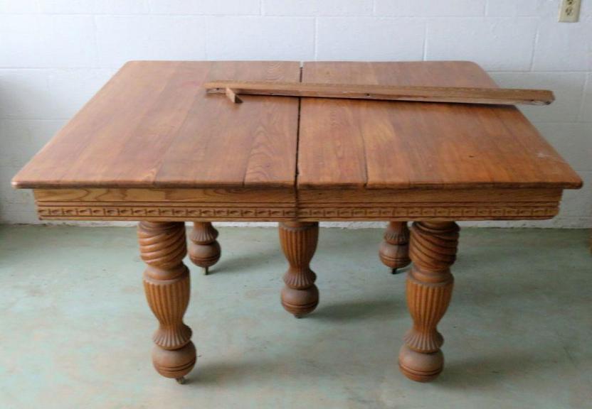 5 legged store table antique