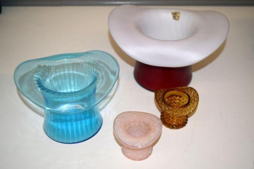 Auction Ohio Glass Hats