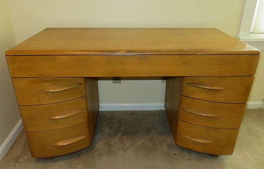 Heywood wakefield deals kneehole desk