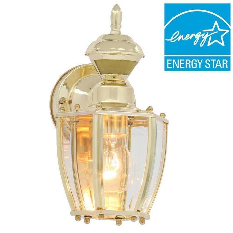 Hampton bay motion on sale sensing wall lantern