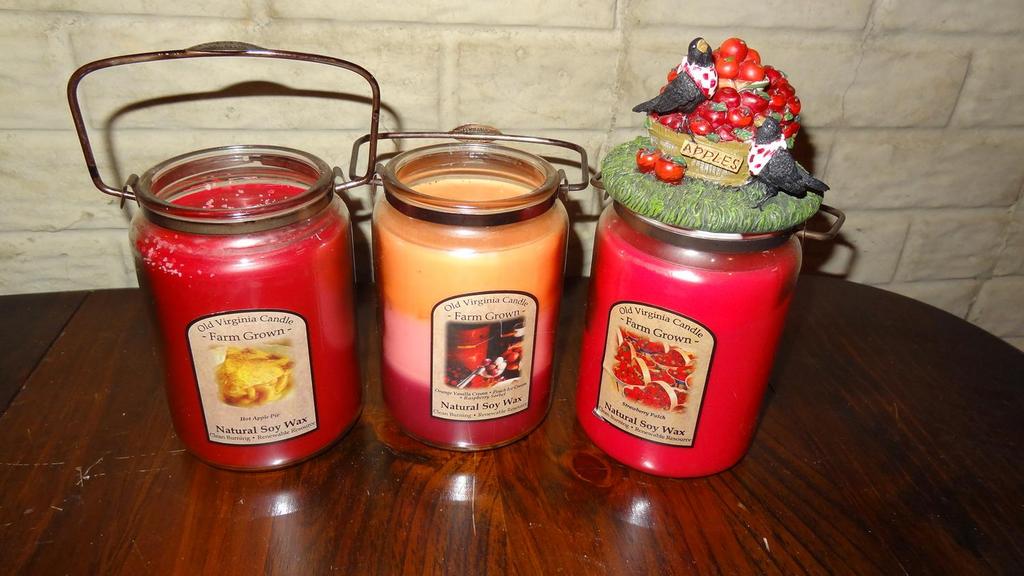 Auction Ohio Old Virginia Candles
