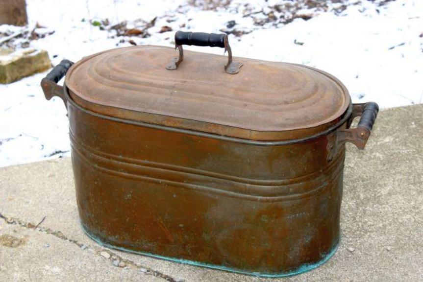 Auction Ohio Copper Kettle