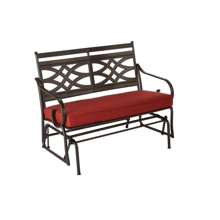 Hampton bay patio deals glider