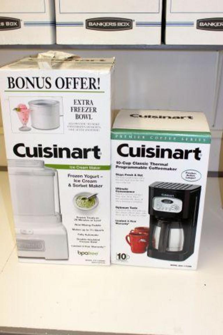 Auction Ohio Cuisinart appliances