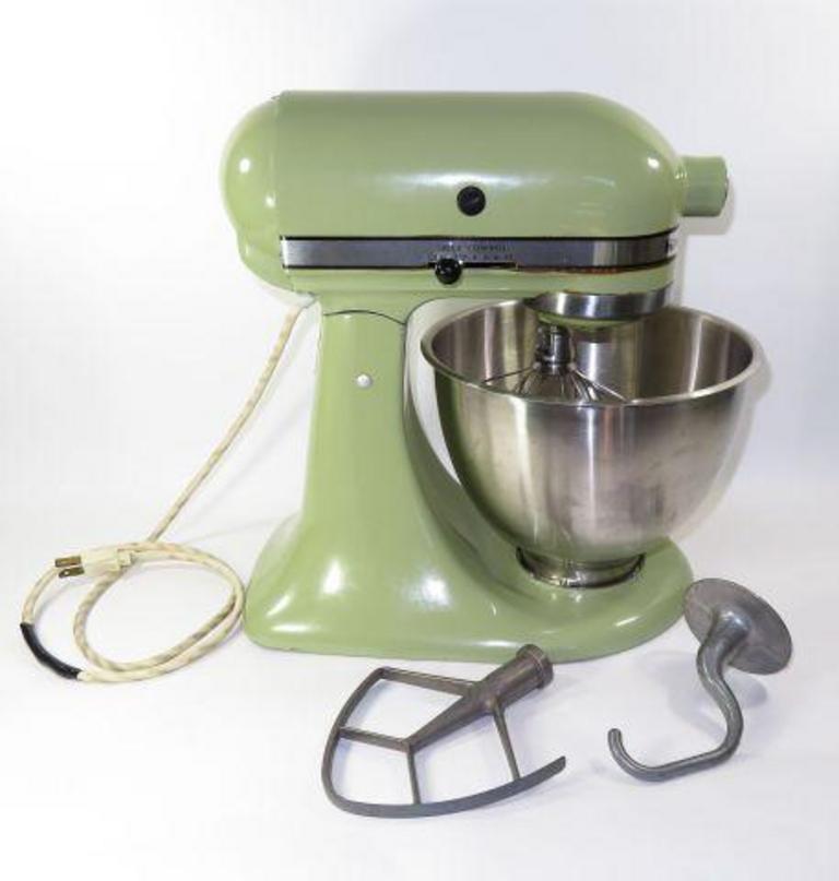 Sold at Auction: Kitchenaid Heavy Duty Mixer With Attachments