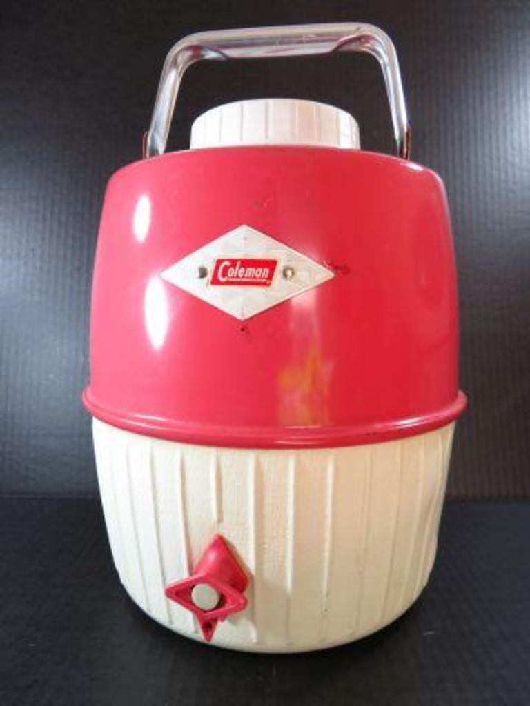 Auction Ohio Vintage Coleman Thermos Jug