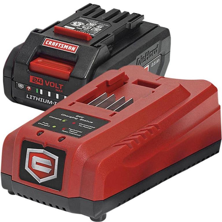 24 volt battery charger craftsman lithium ion