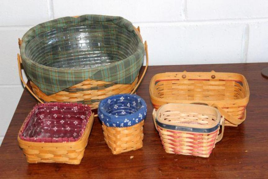 Auction Ohio Longaberger Baskets