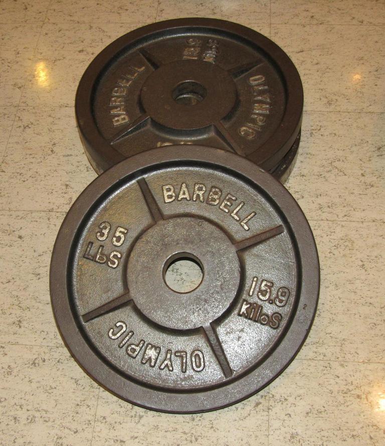 Auction Ohio Olympic Style Free Weights
