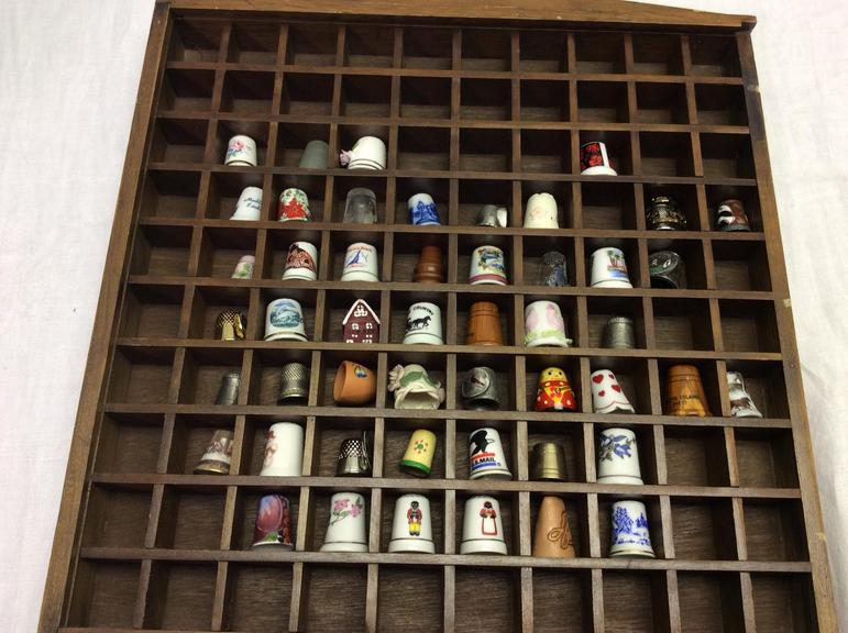 Auction Ohio Thimble Collection