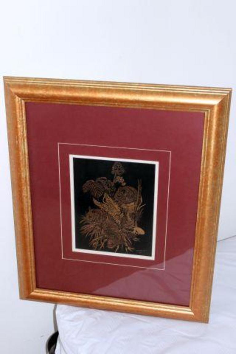 Auction Ohio Copper Etching