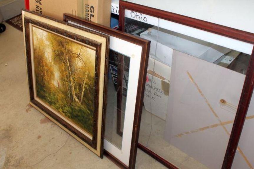 Auction Ohio Oil Painting & Frames