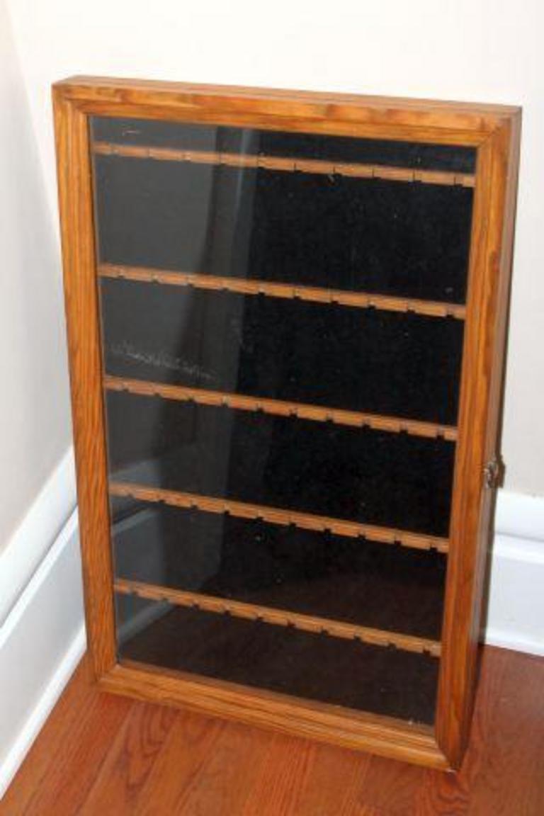 Auction Ohio Spoon Display Case