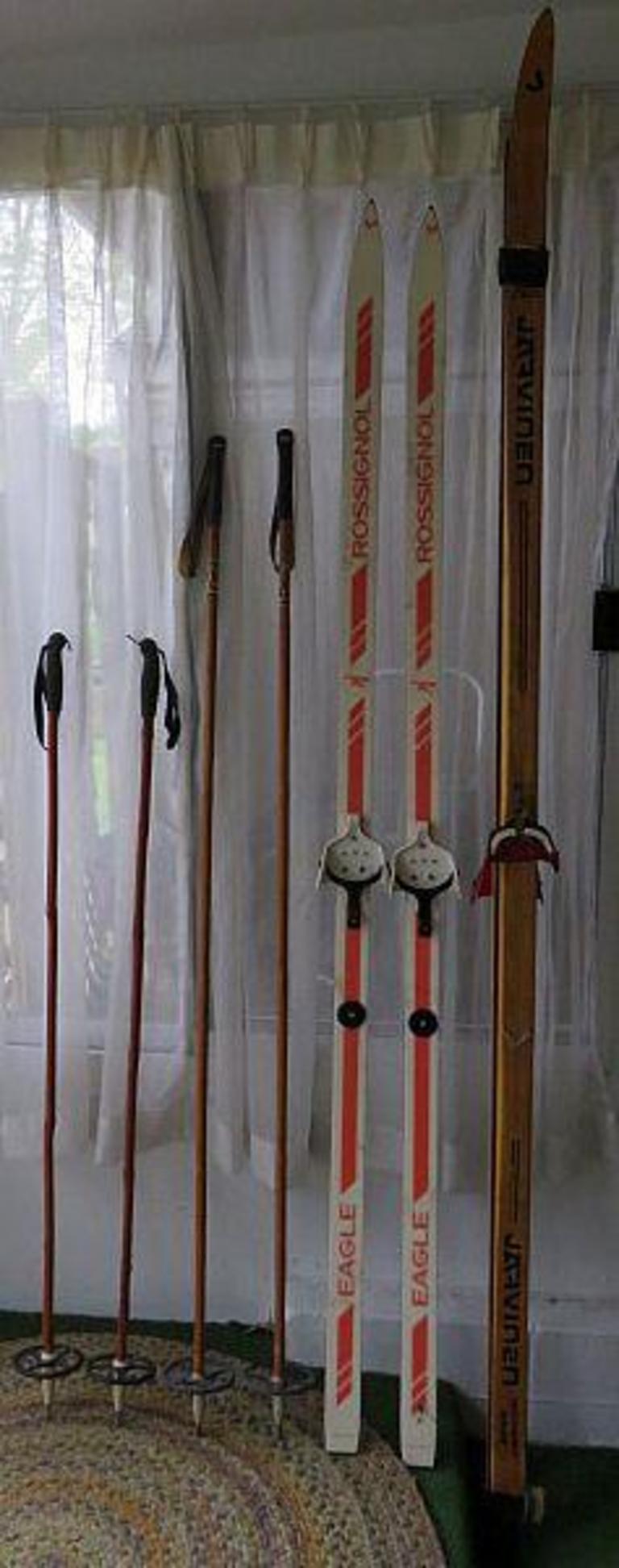 Auction Ohio Vintage Cross Country Skis