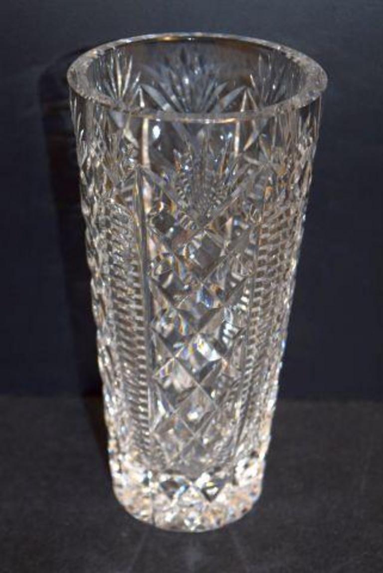 Auction Ohio Waterford Crystal Vase