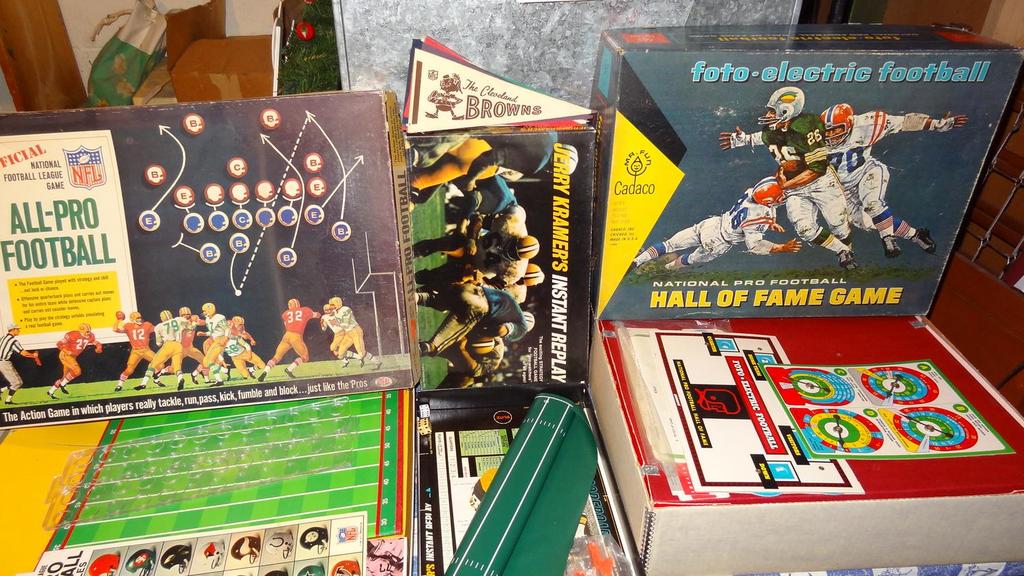 Auction Ohio Vintage Football Games