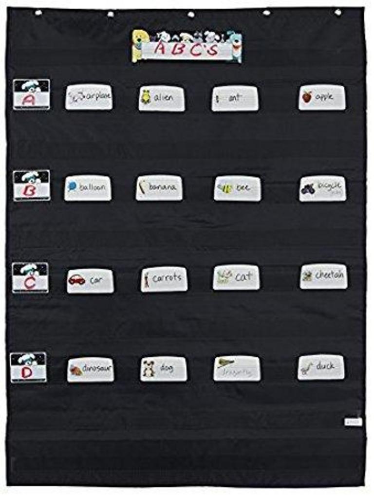 Auction Ohio BLACK POCKET CHART