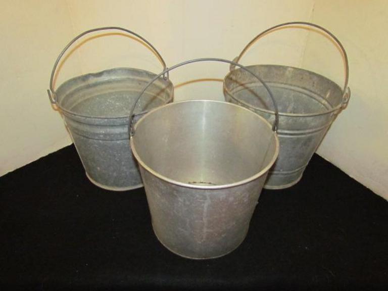 Auction Ohio Vintage Buckets