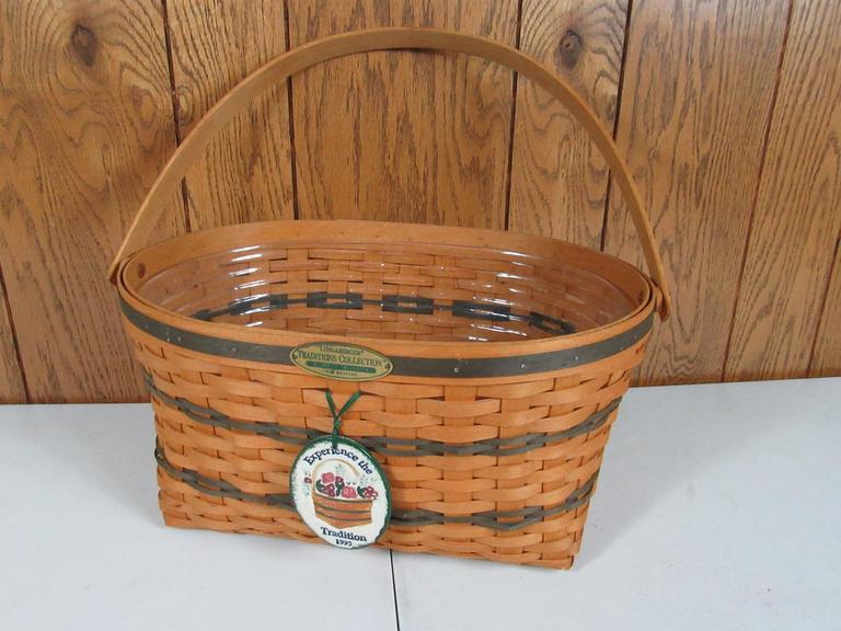 Auction Ohio 1995 Longaberger Basket