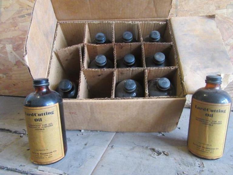 Auction Ohio Lard Cutting Oil