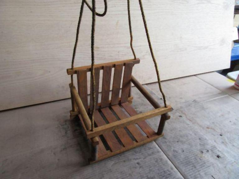 Auction Ohio Antique Baby Swings