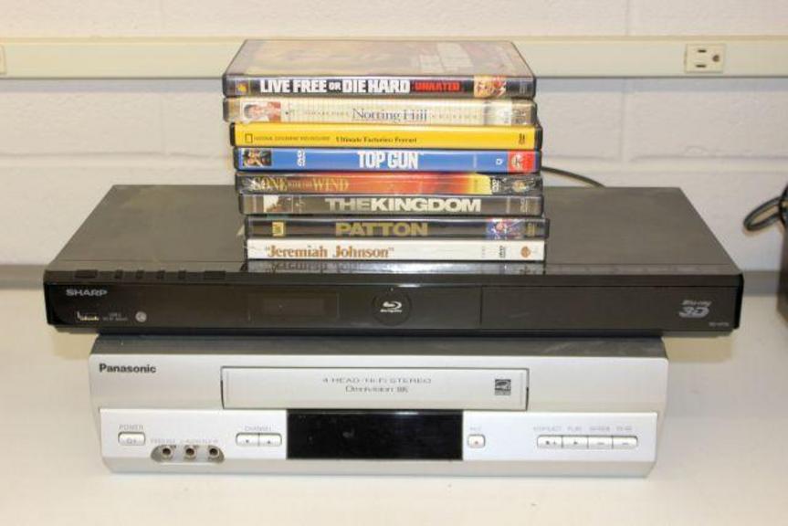 Auction Ohio DVDs, Bluray & VHS Players