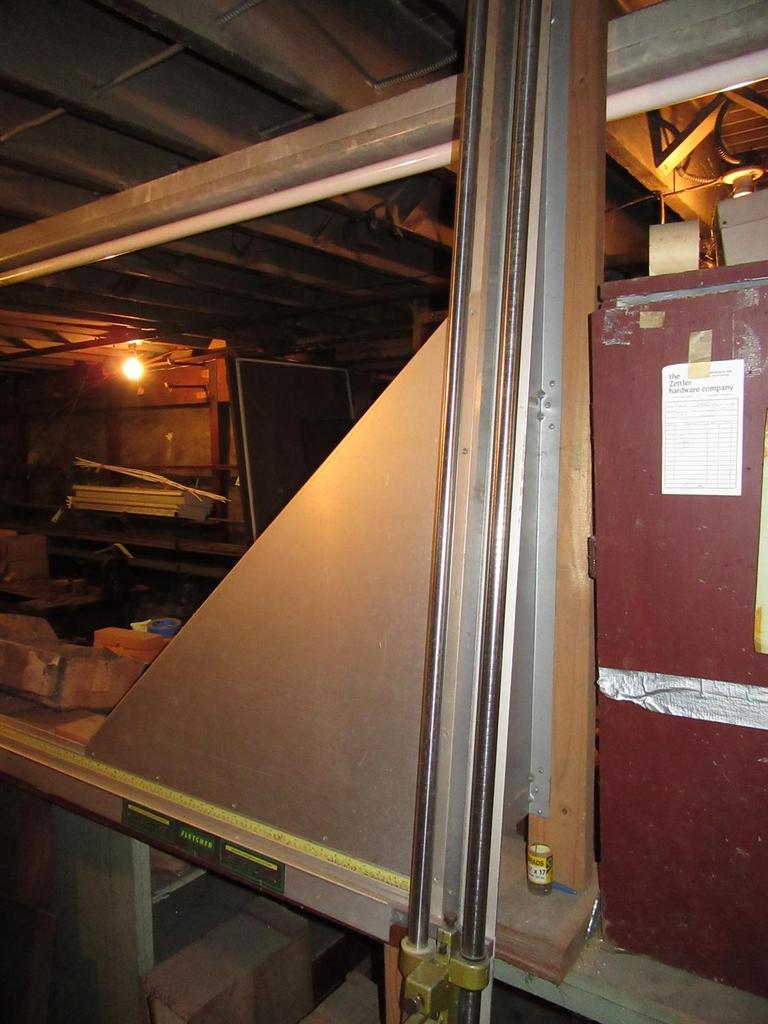 Auction Ohio Fletcher Glass Cutting Machine