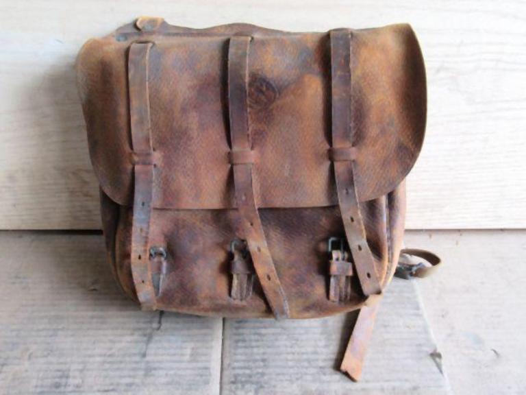 Vintage leather us mail bag hot sale