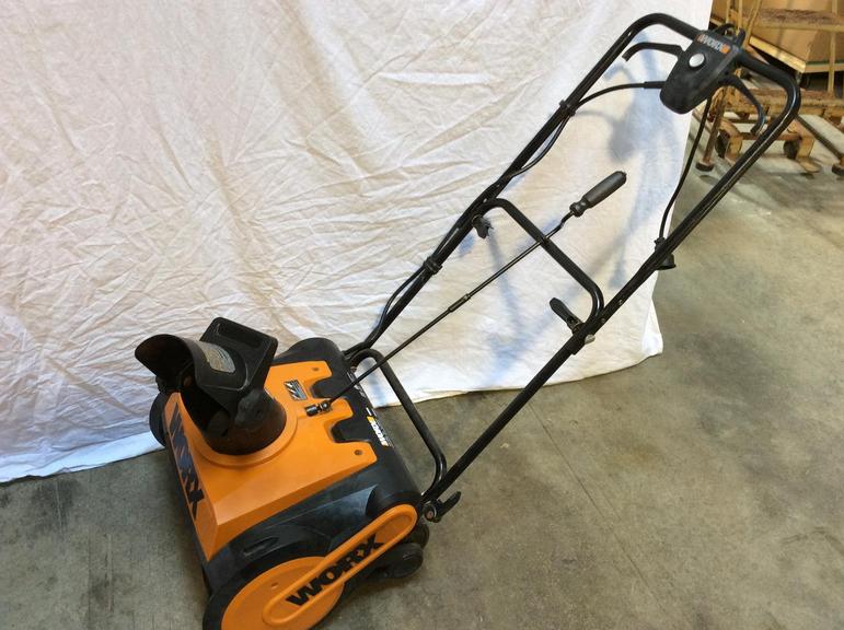 Auction Ohio WORX Snow Blower