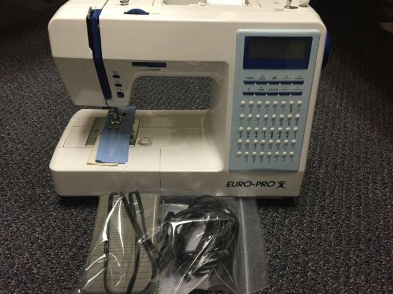 Auction Ohio EuroPro Sewing Machine