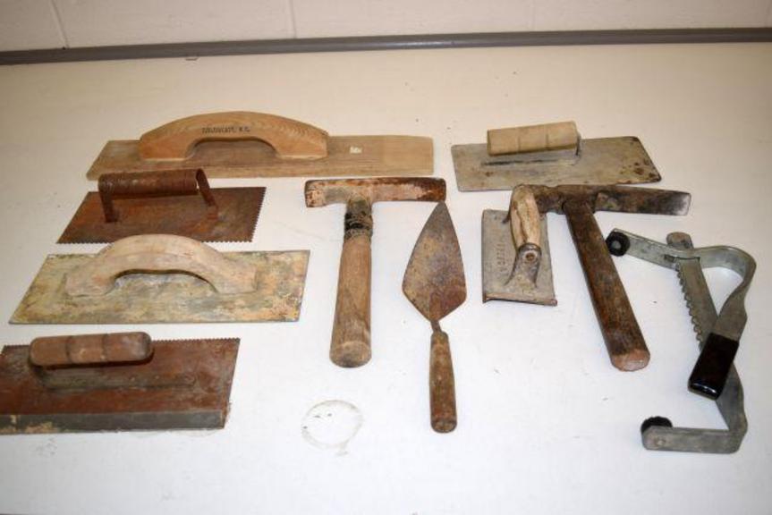 Auction Ohio Masonry Tools