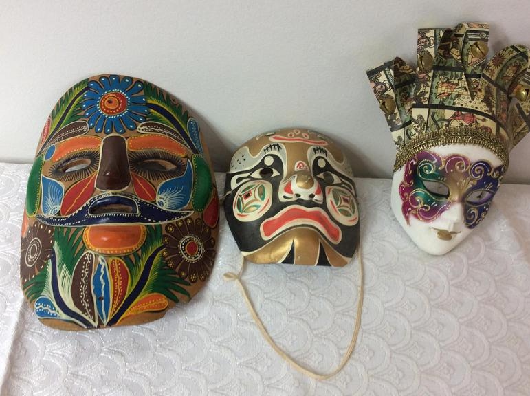 Auction Ohio Decorative Face Masks