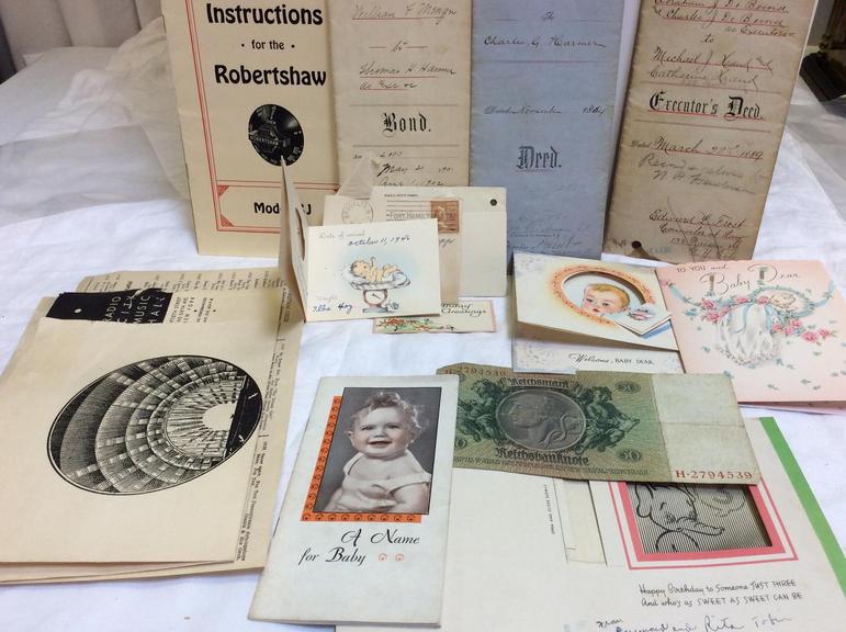 Auction Ohio Ephemera Items
