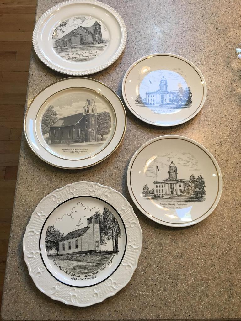 Auction Ohio Church Collector Plates