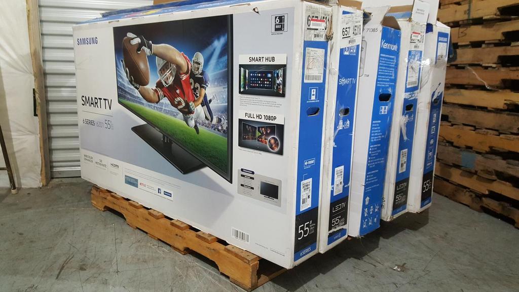 Auction Ohio BULK LOT 55 IN TVs