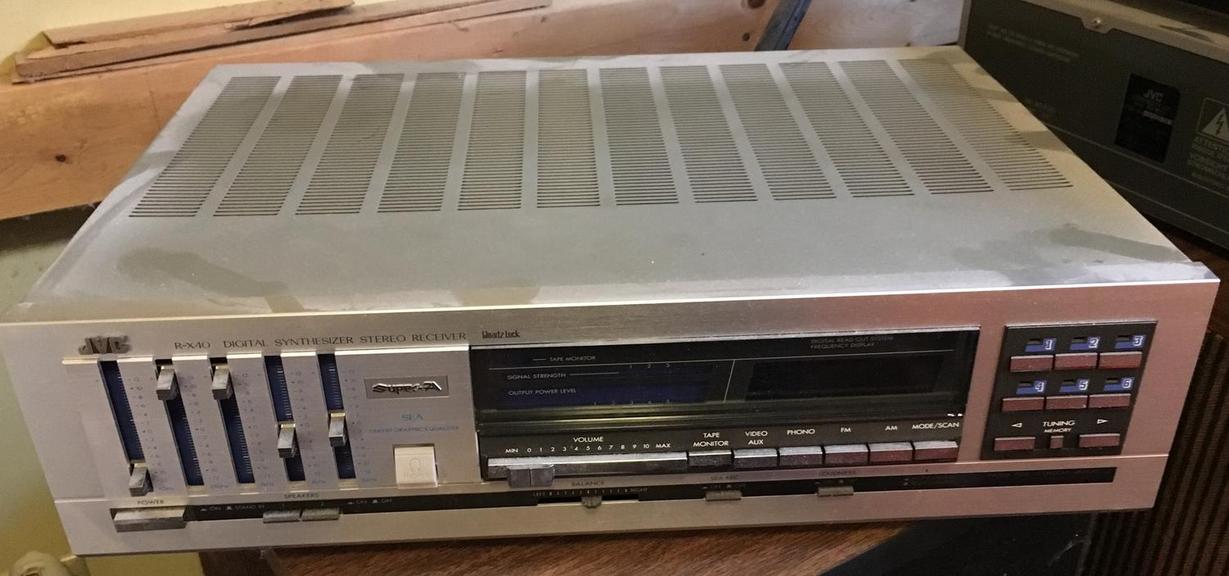 Auction Ohio Vintage JVC Digital Receiver
