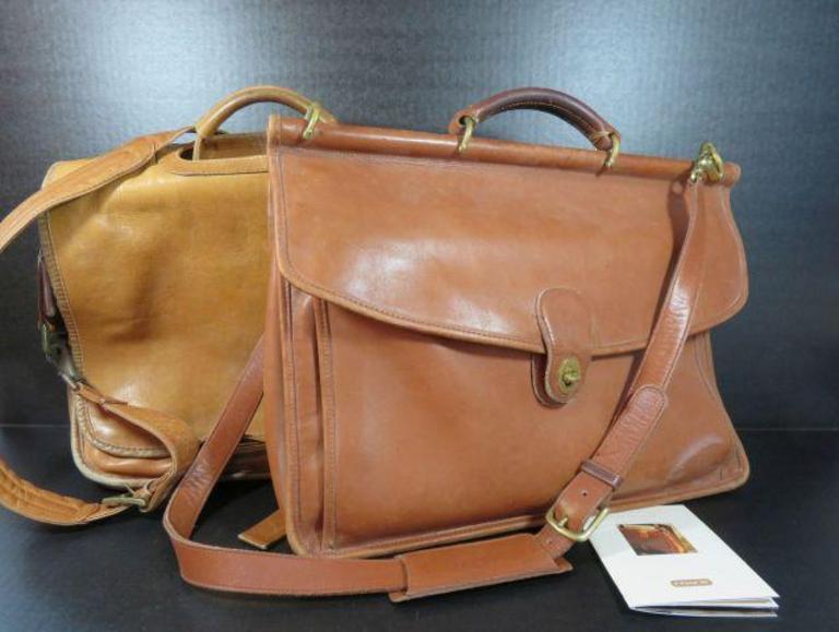 coach brief cases