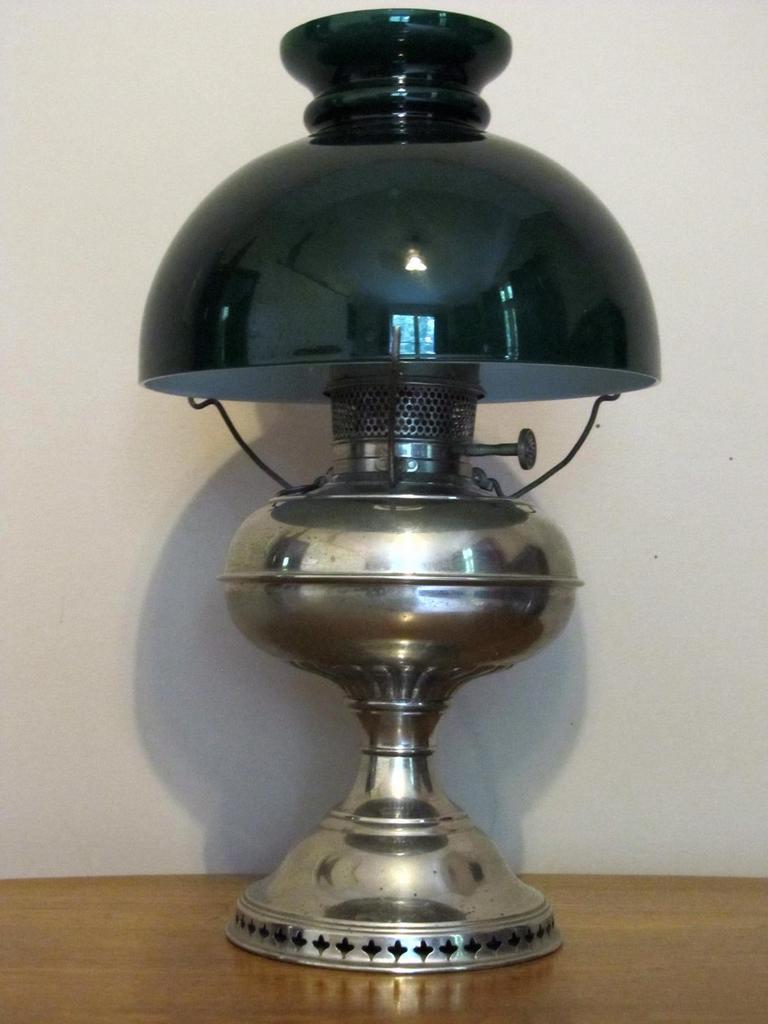 Auction Ohio  Antique Hurricane lamps