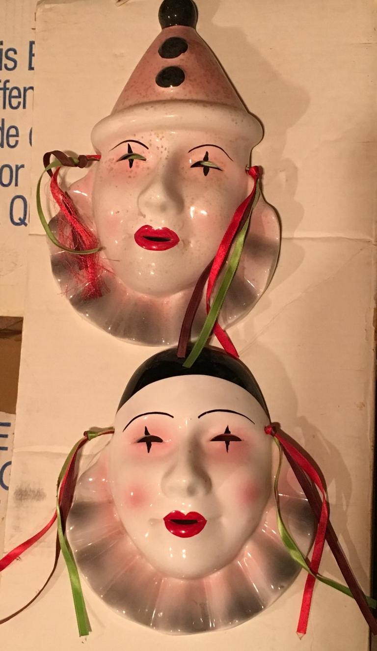 porcelain clown faces