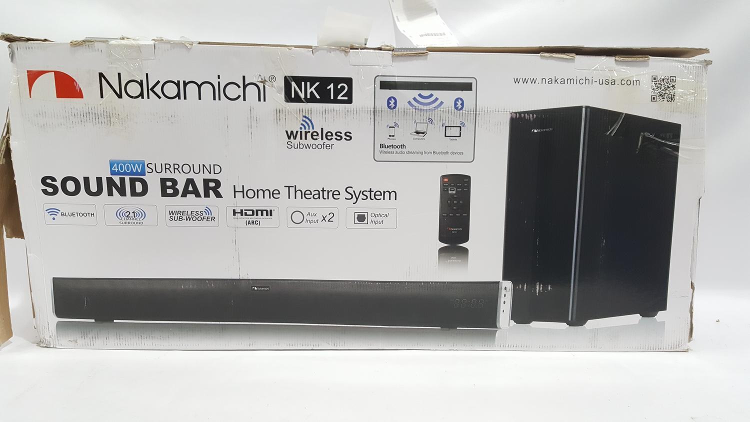 Nakamichi home best sale theater system nk12