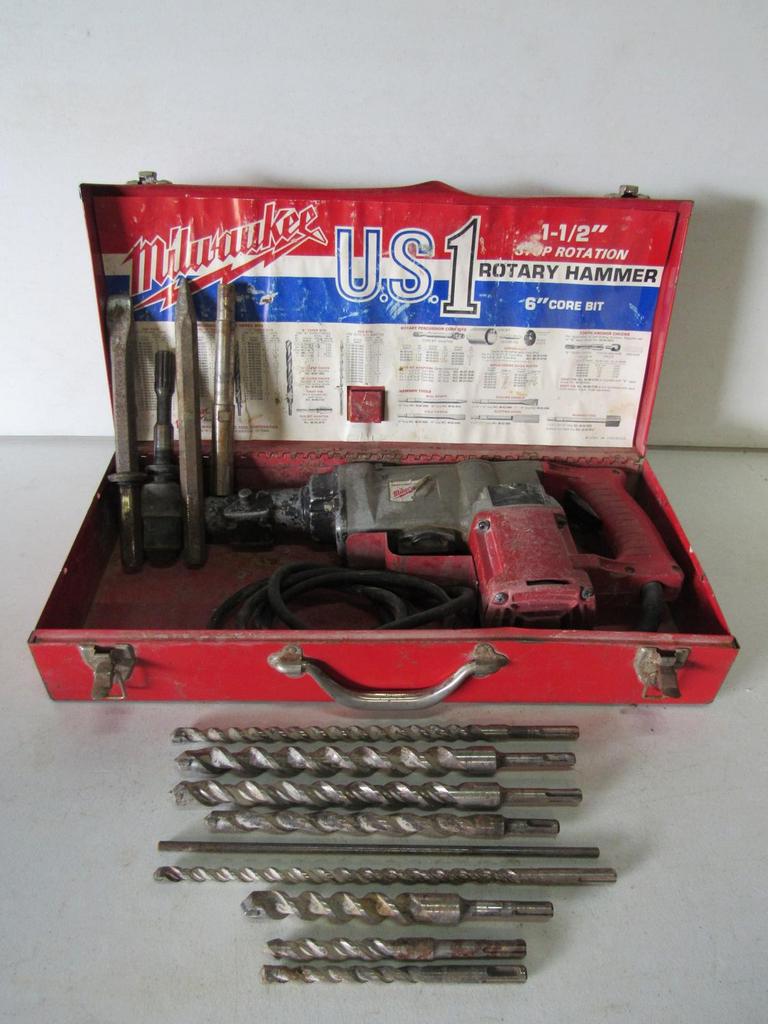 Auction Ohio Milwaukee Rotary Hammer Drill
