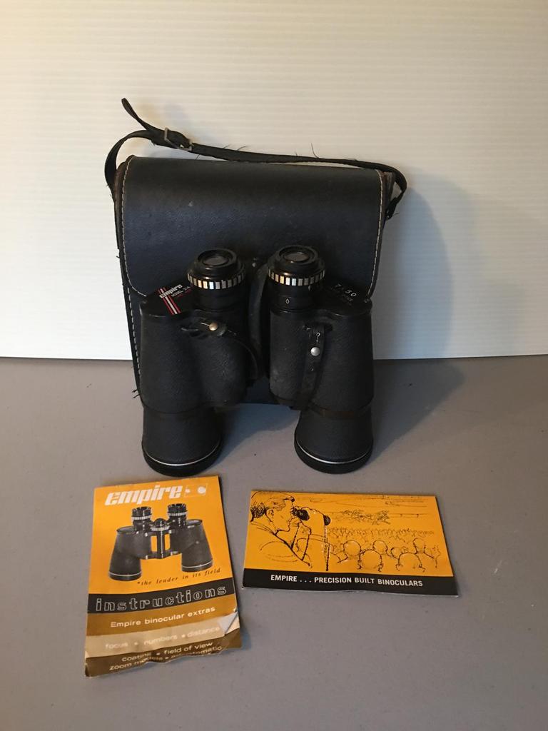 Auction Ohio VTG Empire Binoculars 7x50