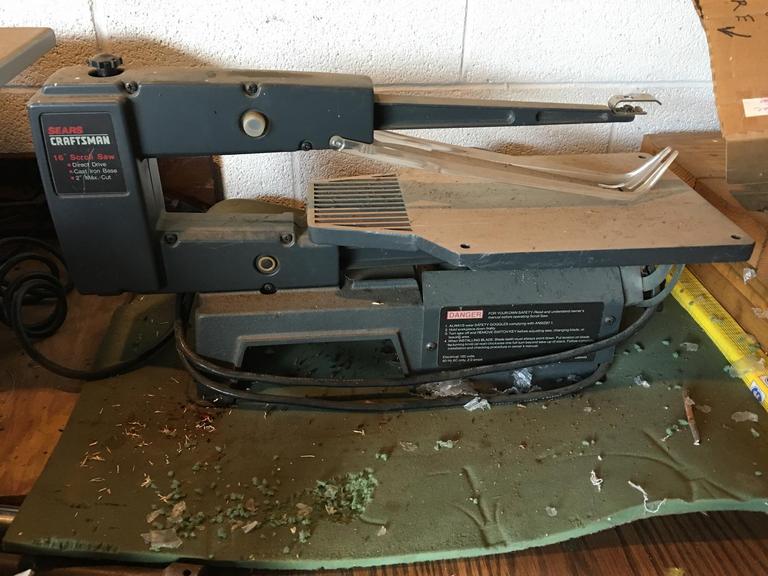 Auction Ohio Craftsman 16" Scroll Saw