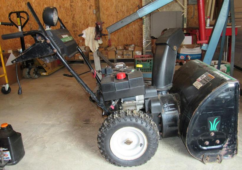 Auction Ohio Yard Machine Snow Thrower